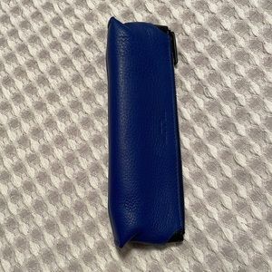 Rag & Bone blue leather pencil case